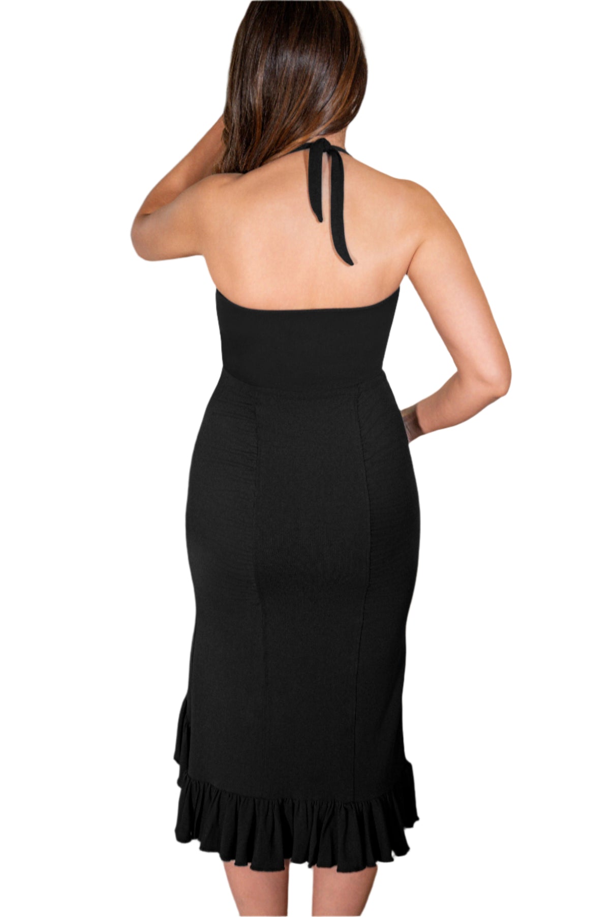 Convertible Halter Dress, Maxi and Midi Skirt