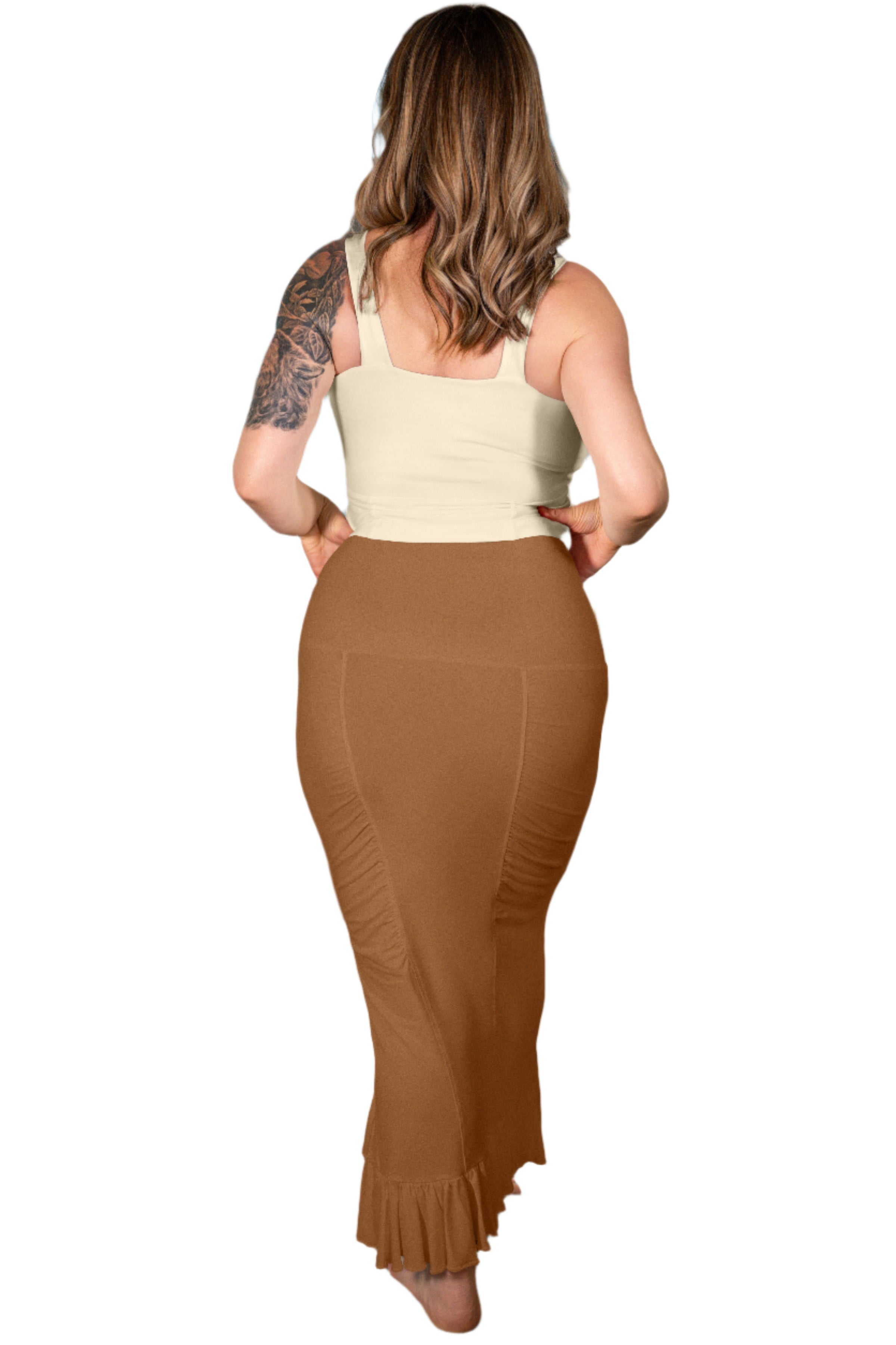 Convertible Halter Dress, Maxi and Midi Skirt – Violet Flame